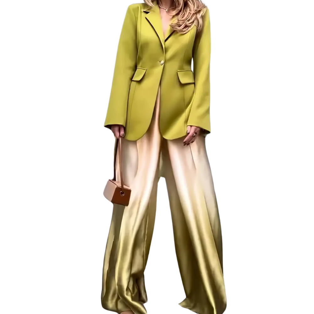 Matcha blazer set